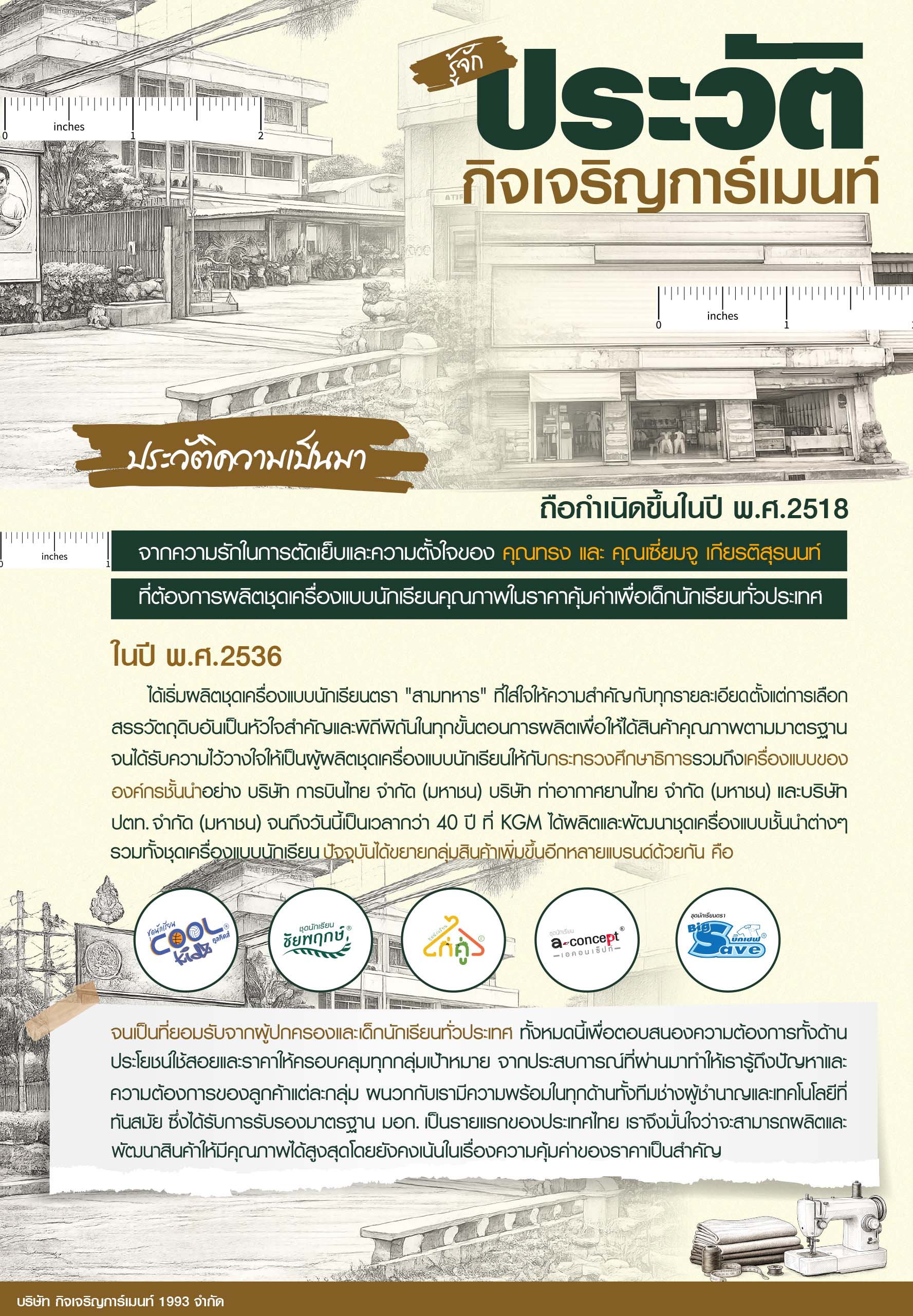 ประวัติบริษัท KGM